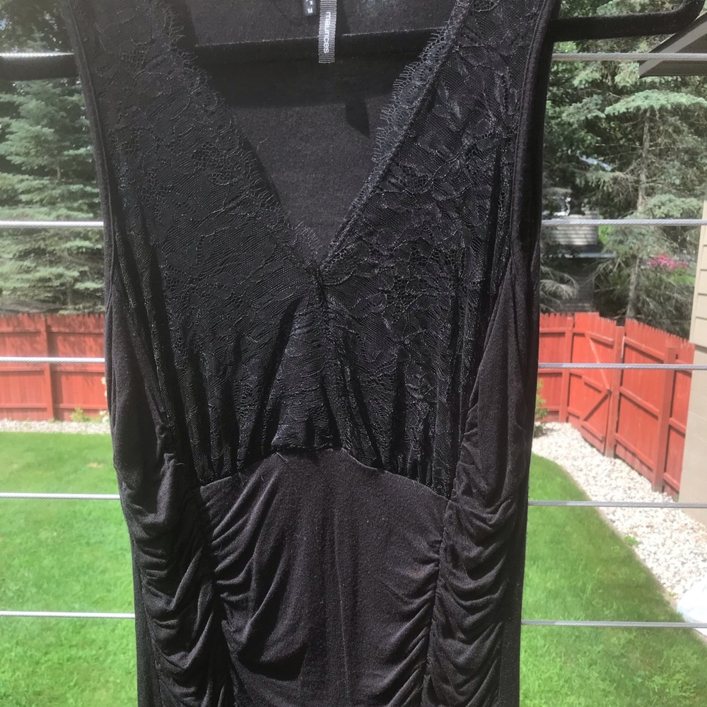 Black Lace Tee